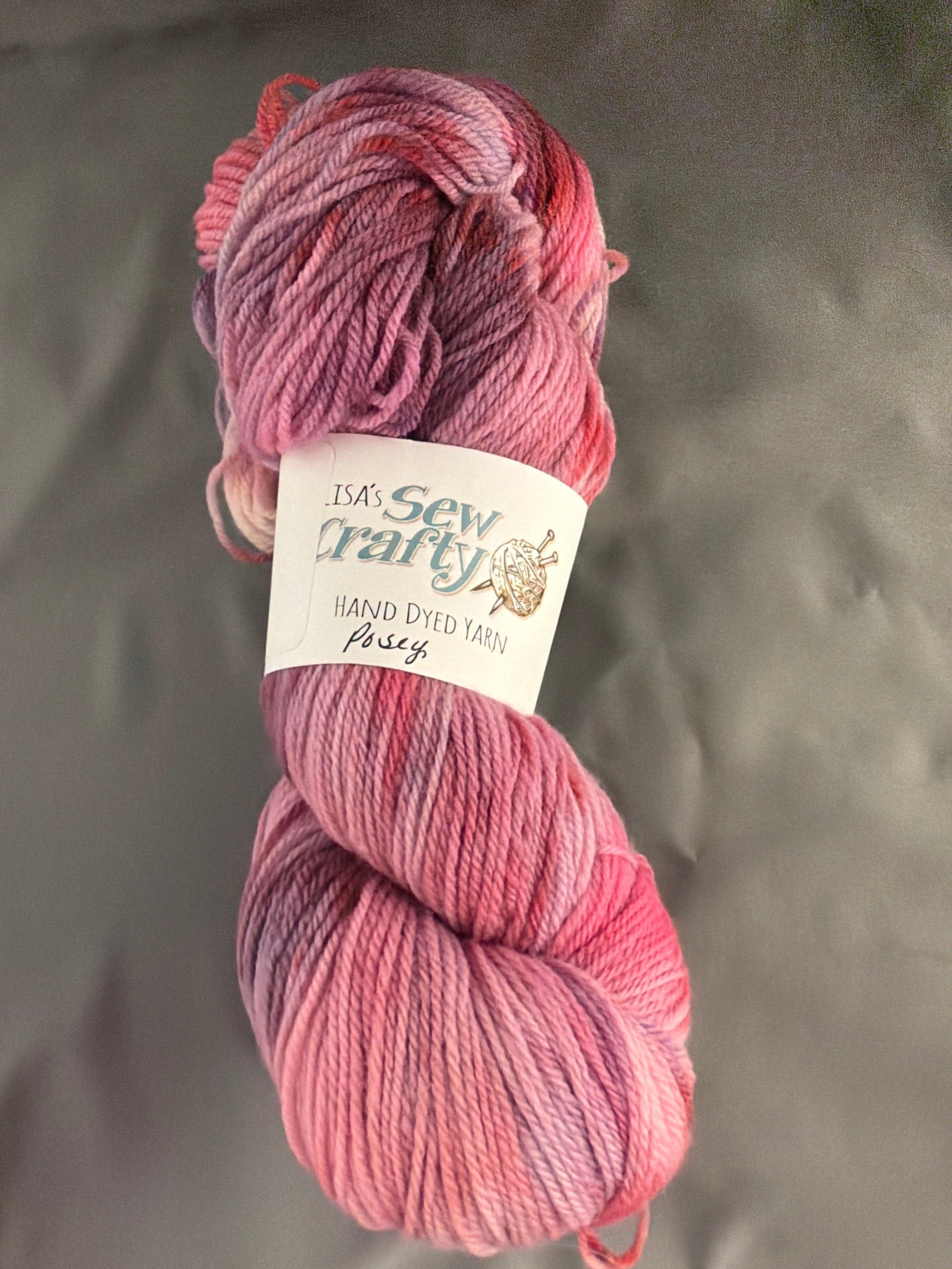 Posey hand dyed yarn