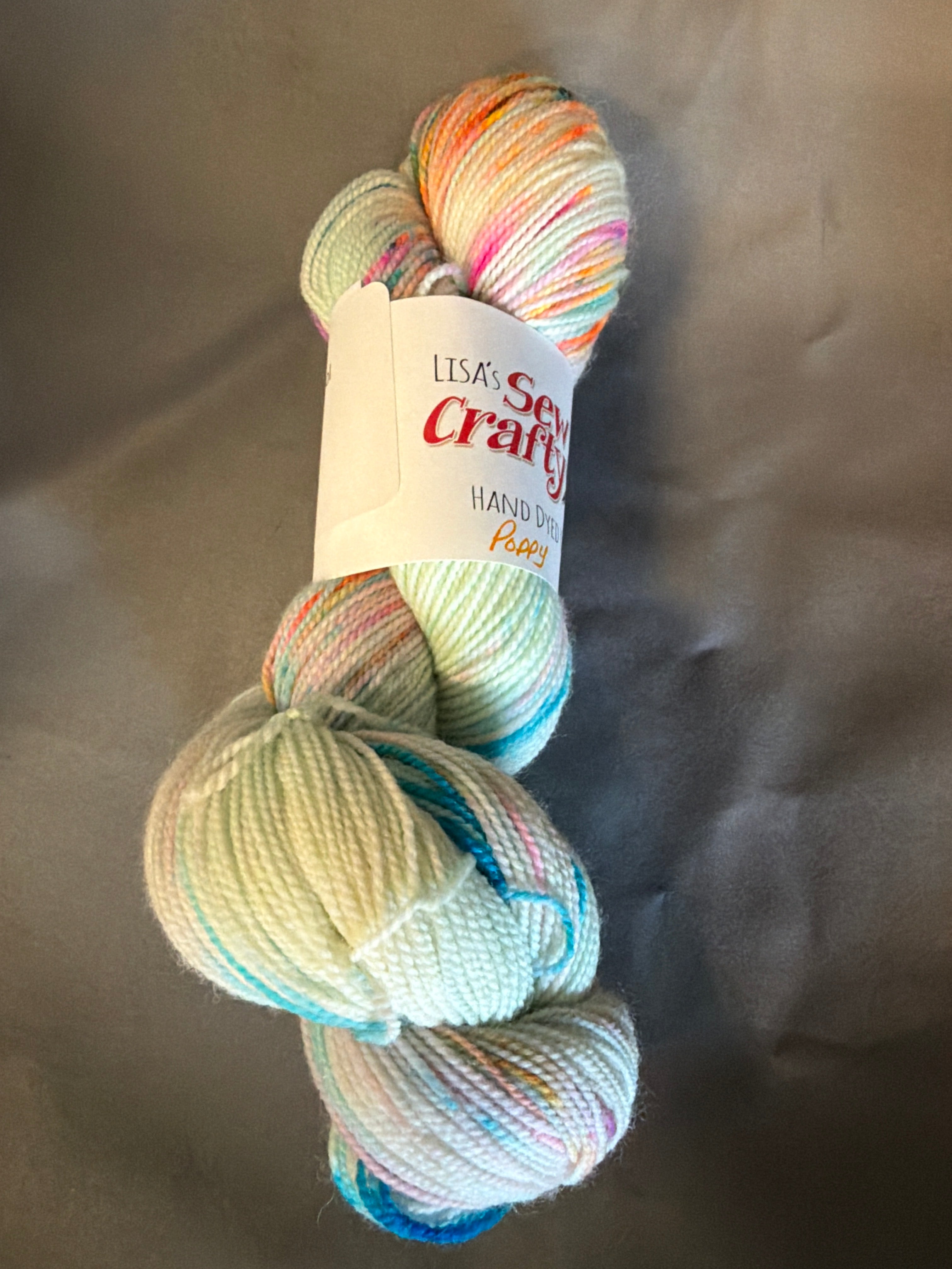 Duo fingering weight hand dyed yarn