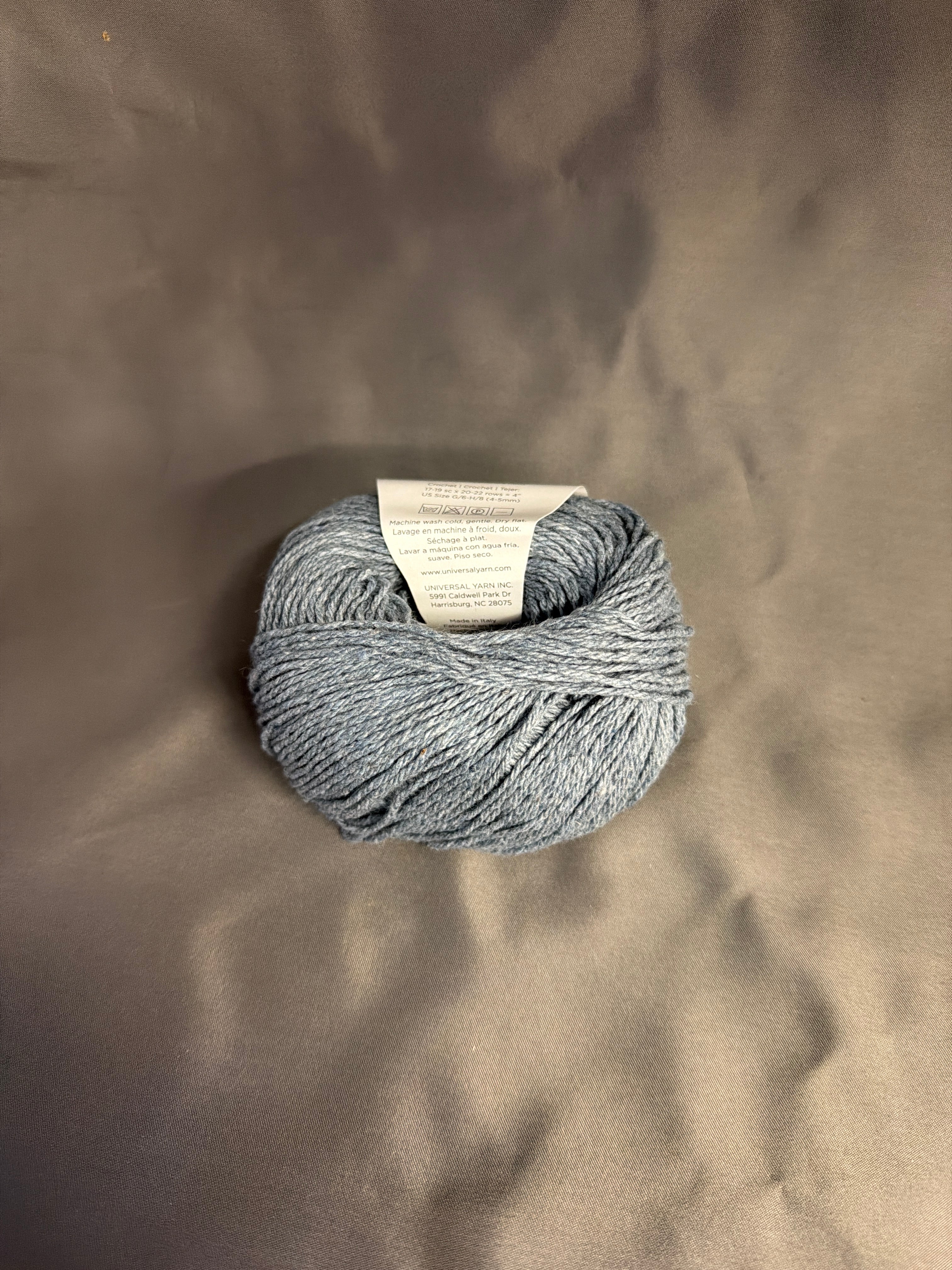 Bella tweed denim blue. Color 109