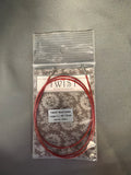 Chiao goo twist red lace cable