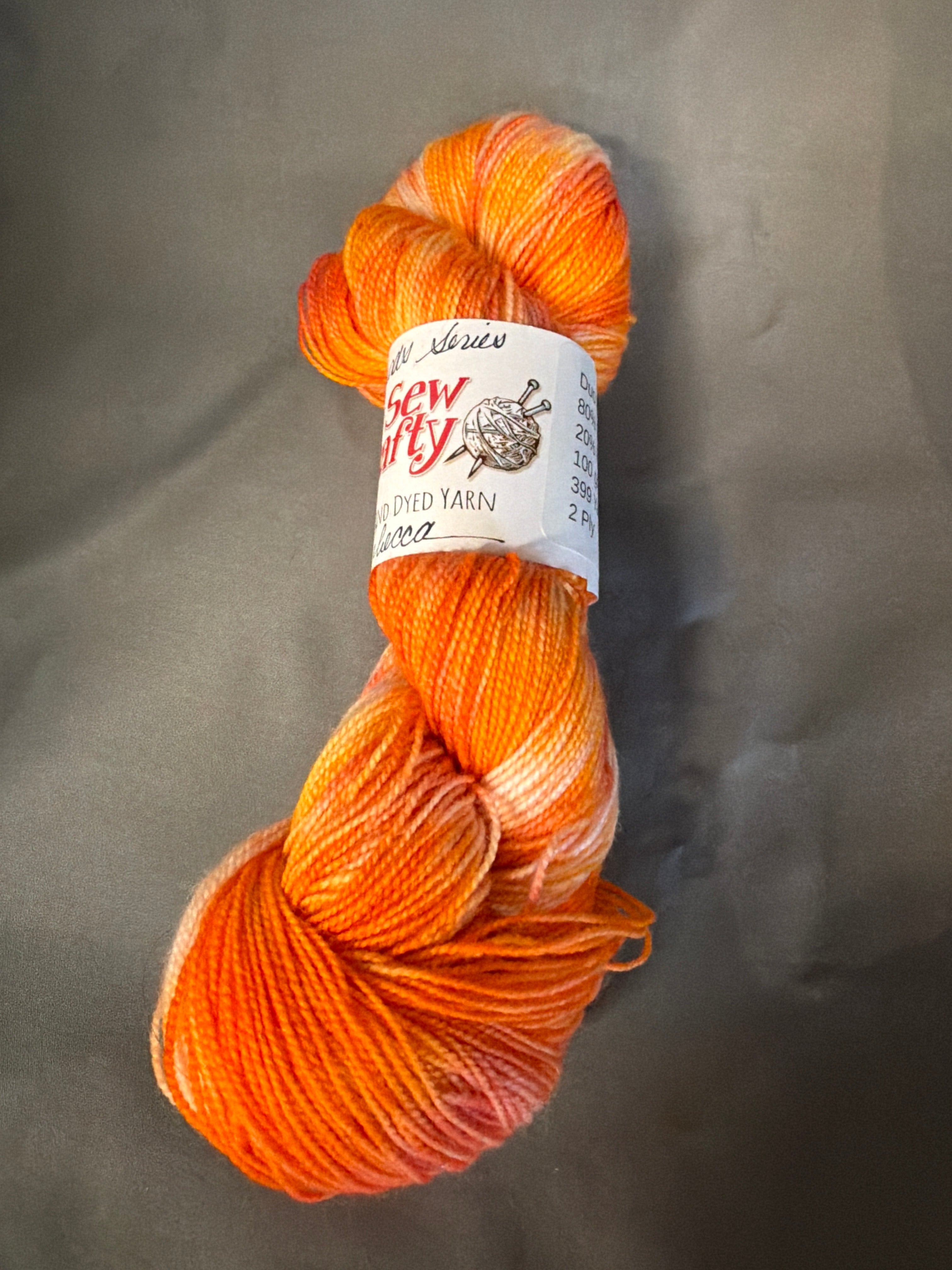 Hand dyed fingering weight yarn friends collection