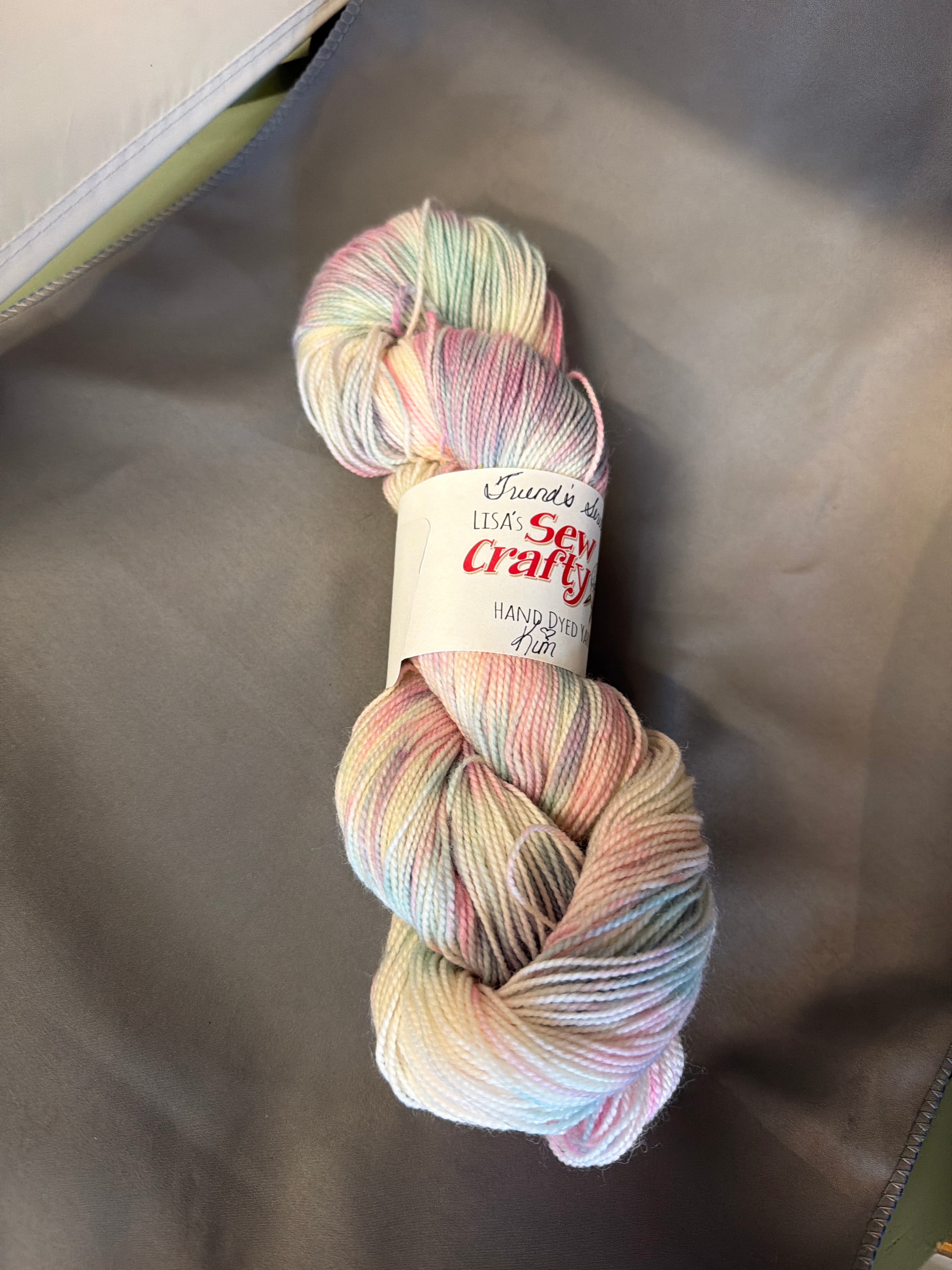 Hand dyed fingering weight yarn friends collection
