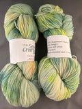 Hand dyed yarn sprite
