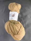 Wheat tonal hand dyed yarn