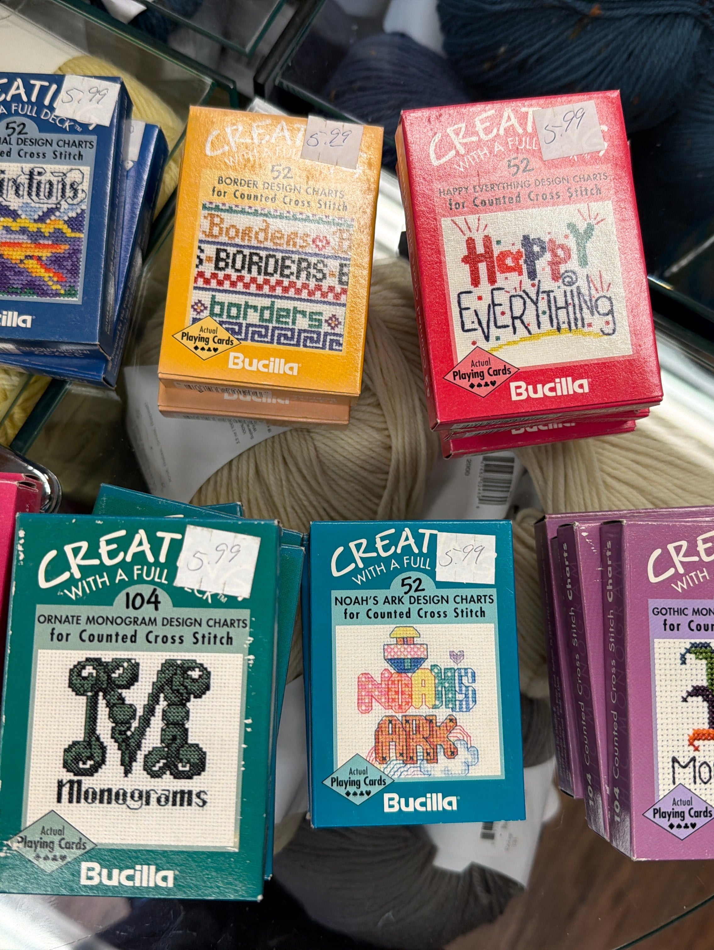Cross stitch design packs