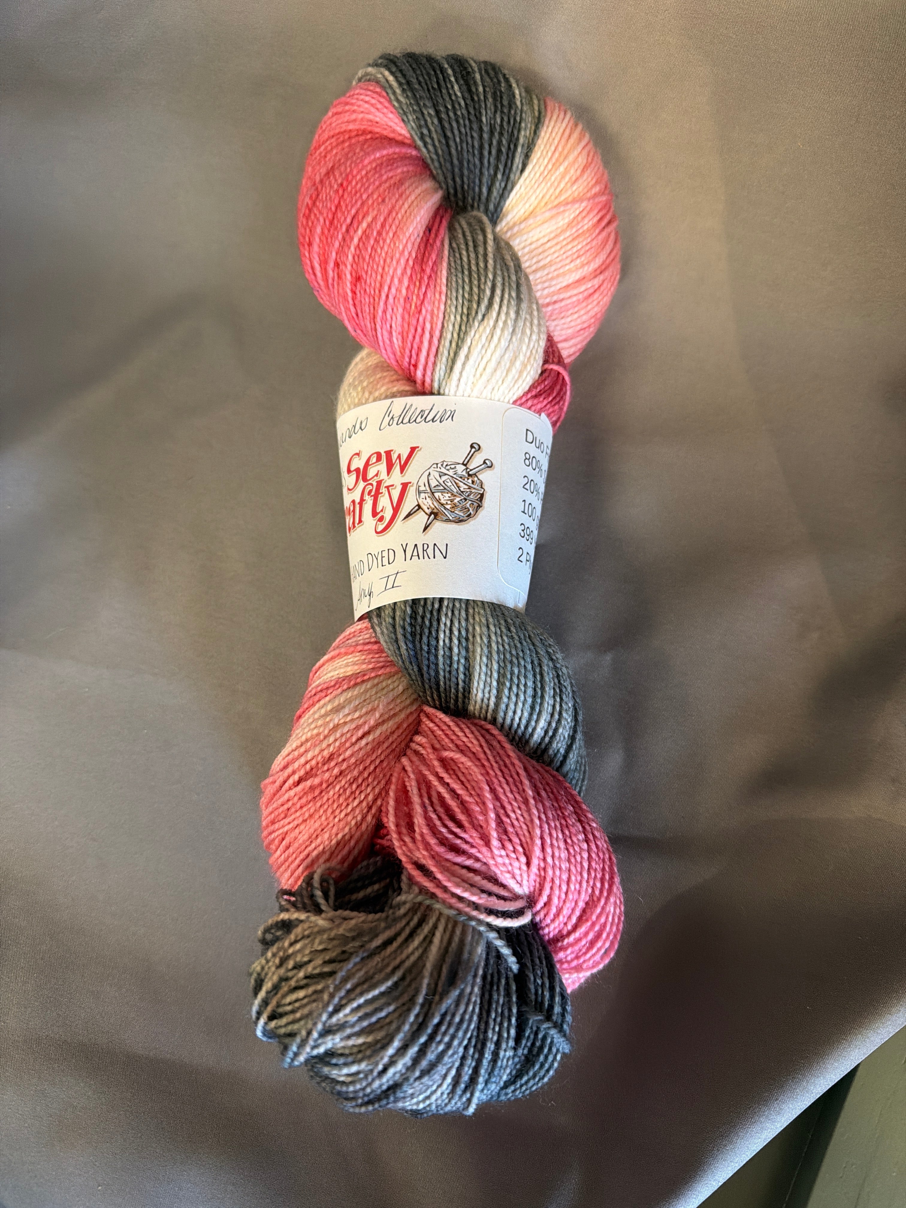 Hand dyed fingering weight yarn friends collection