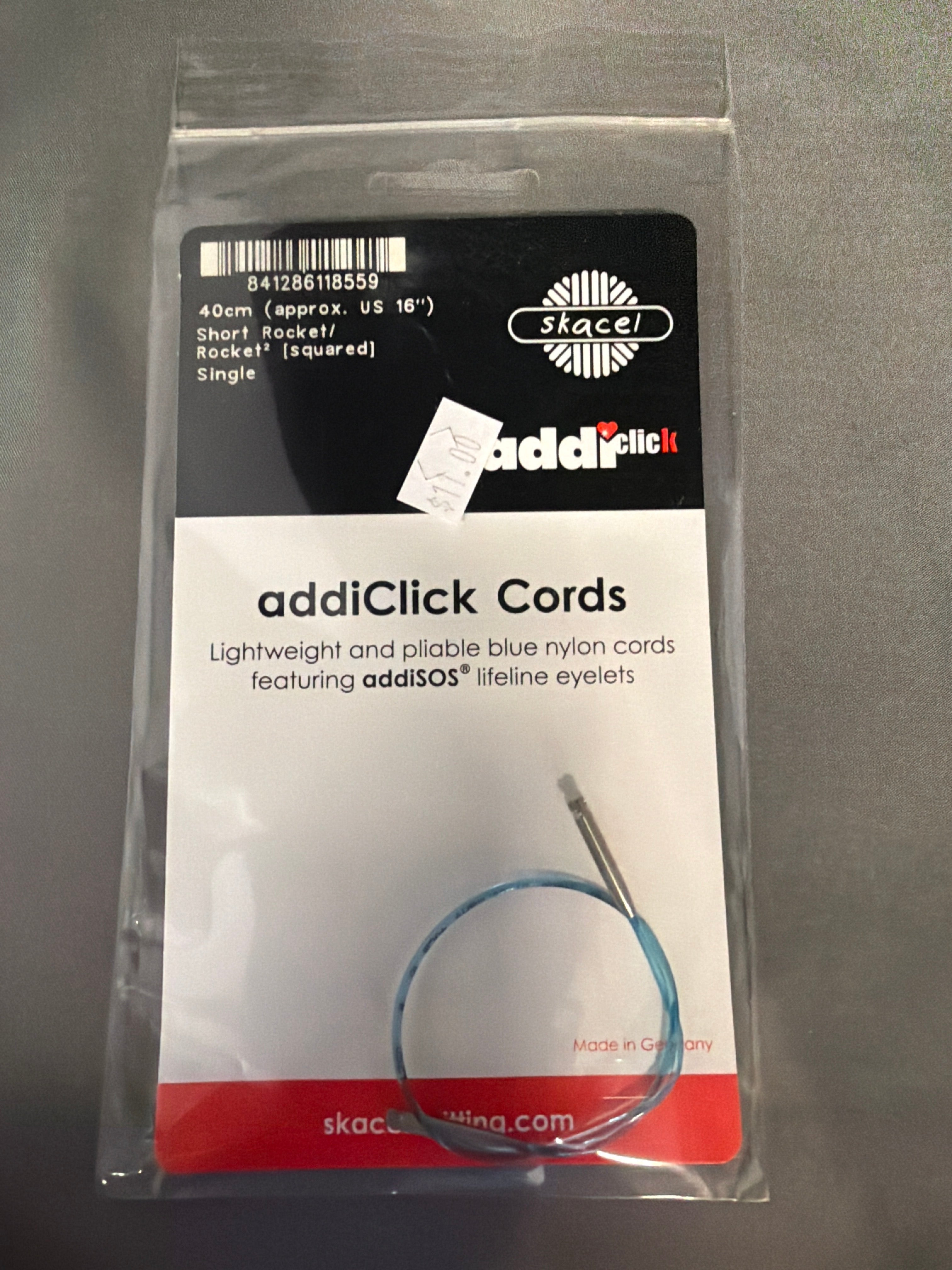 Addi click cords