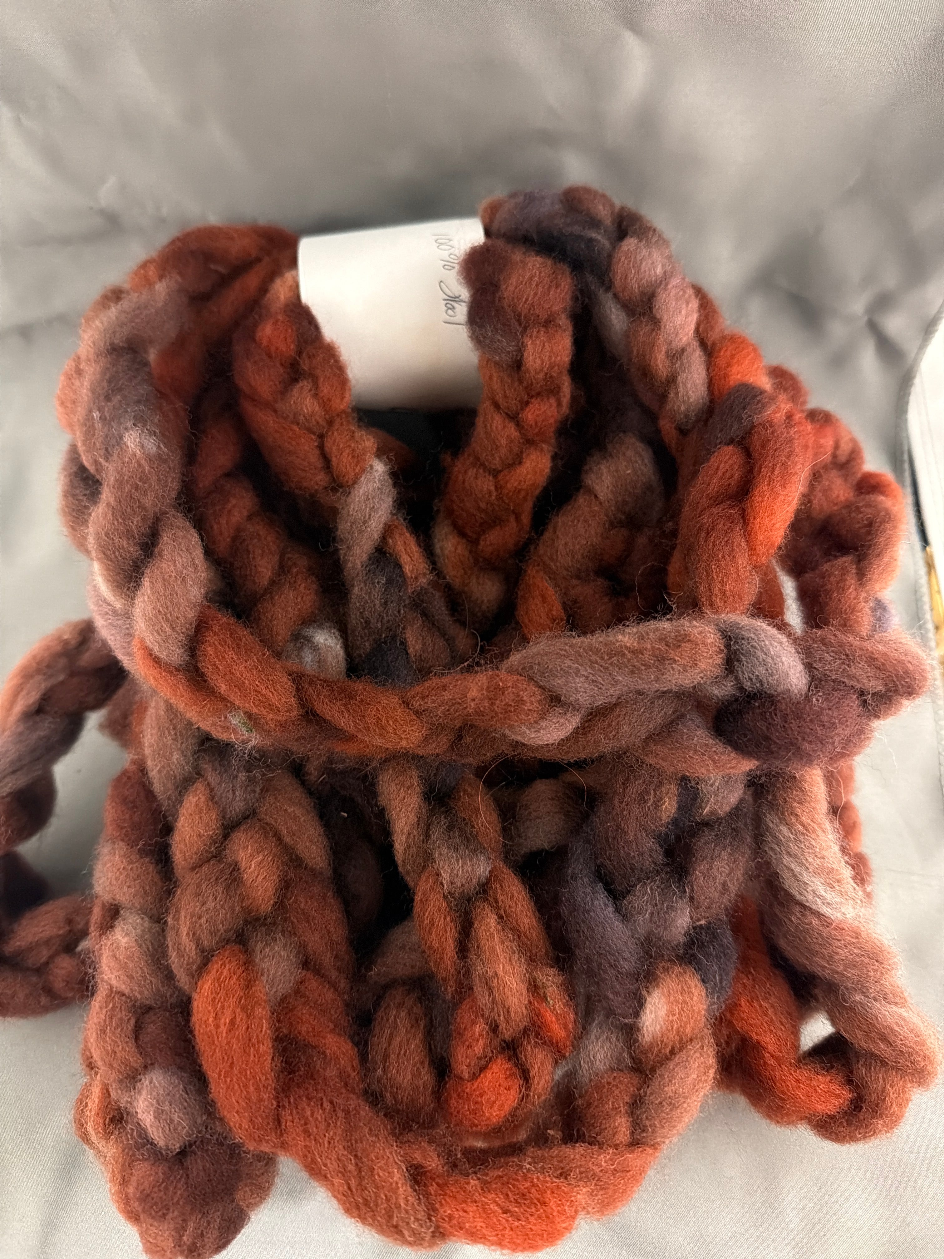 Hand dyed pencil roving