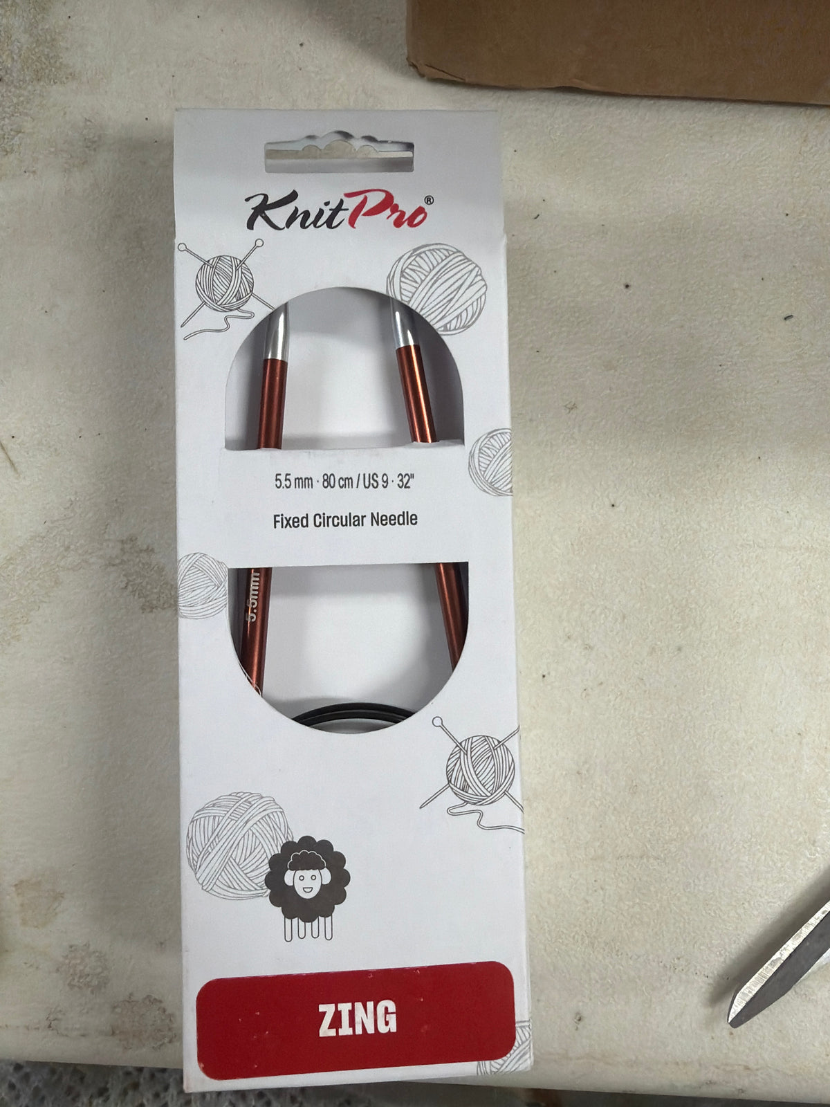 Zing fixed circular needle