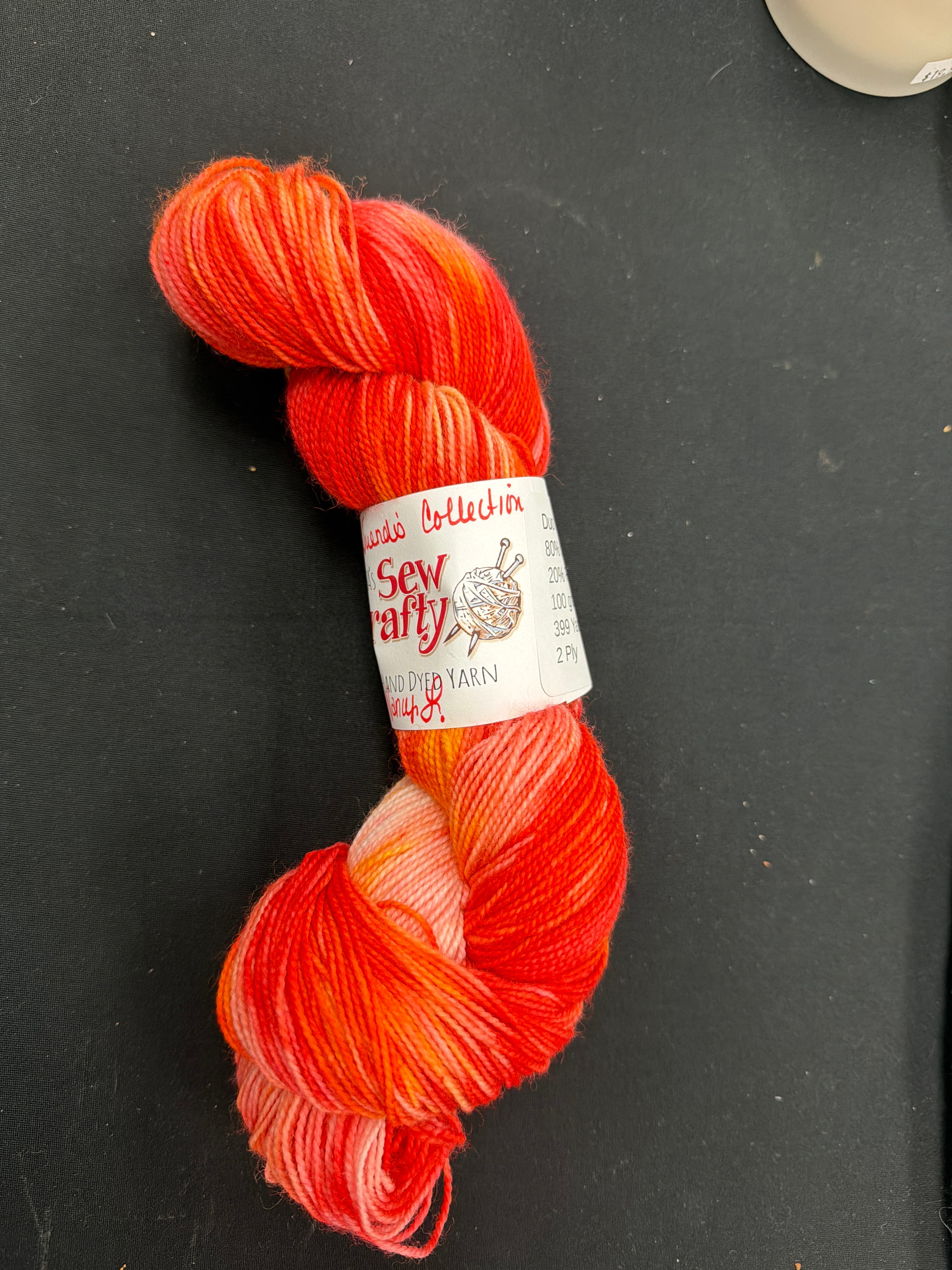 Hand dyed fingering weight yarn friends collection