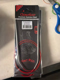 Chiao goo red lace fixed circular