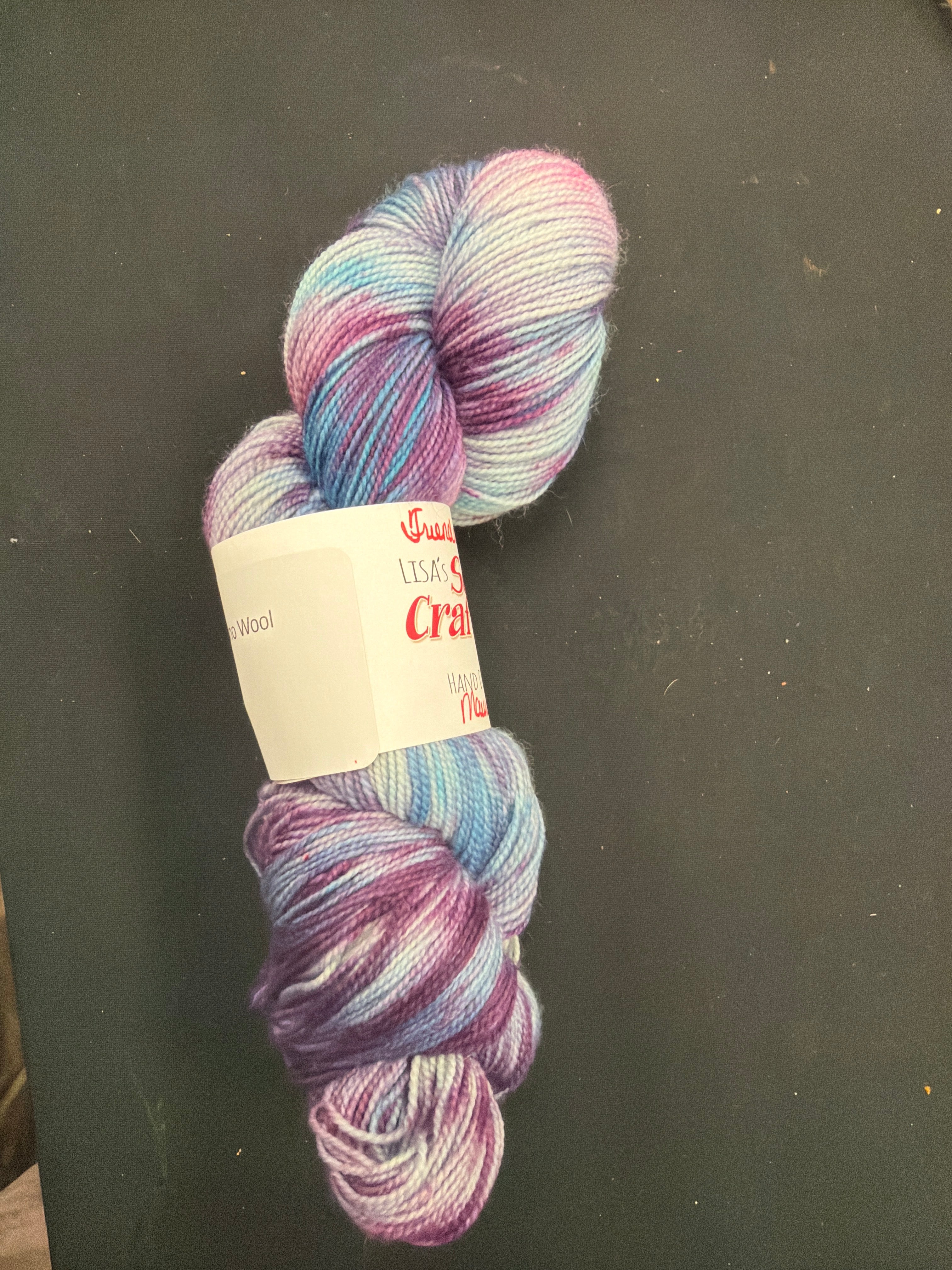 Hand dyed fingering weight yarn friends collection