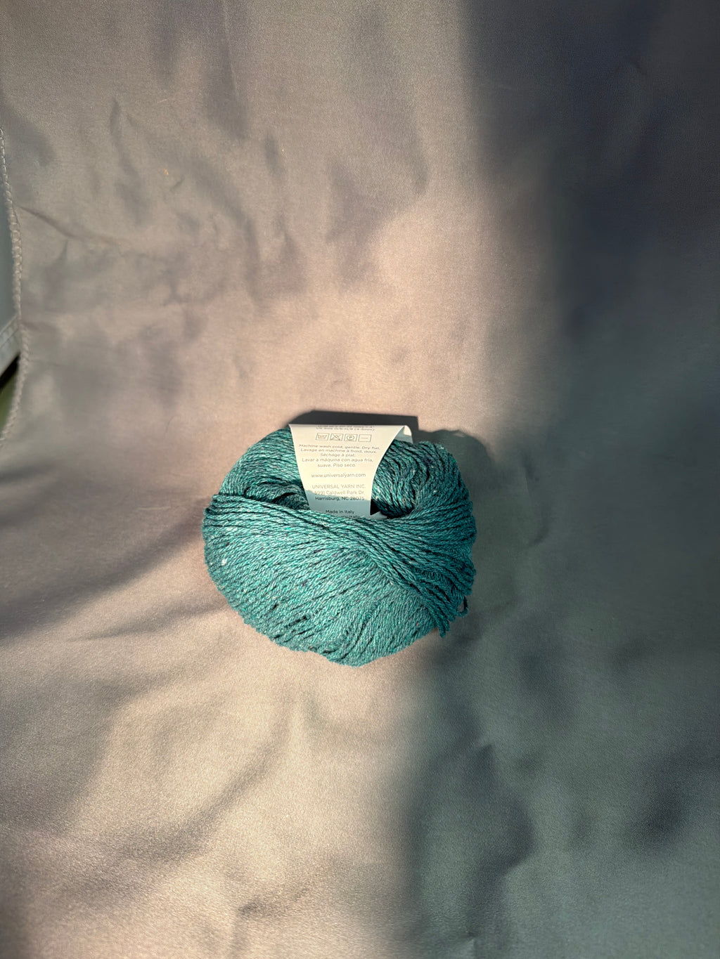 Bella tweed teal color #106