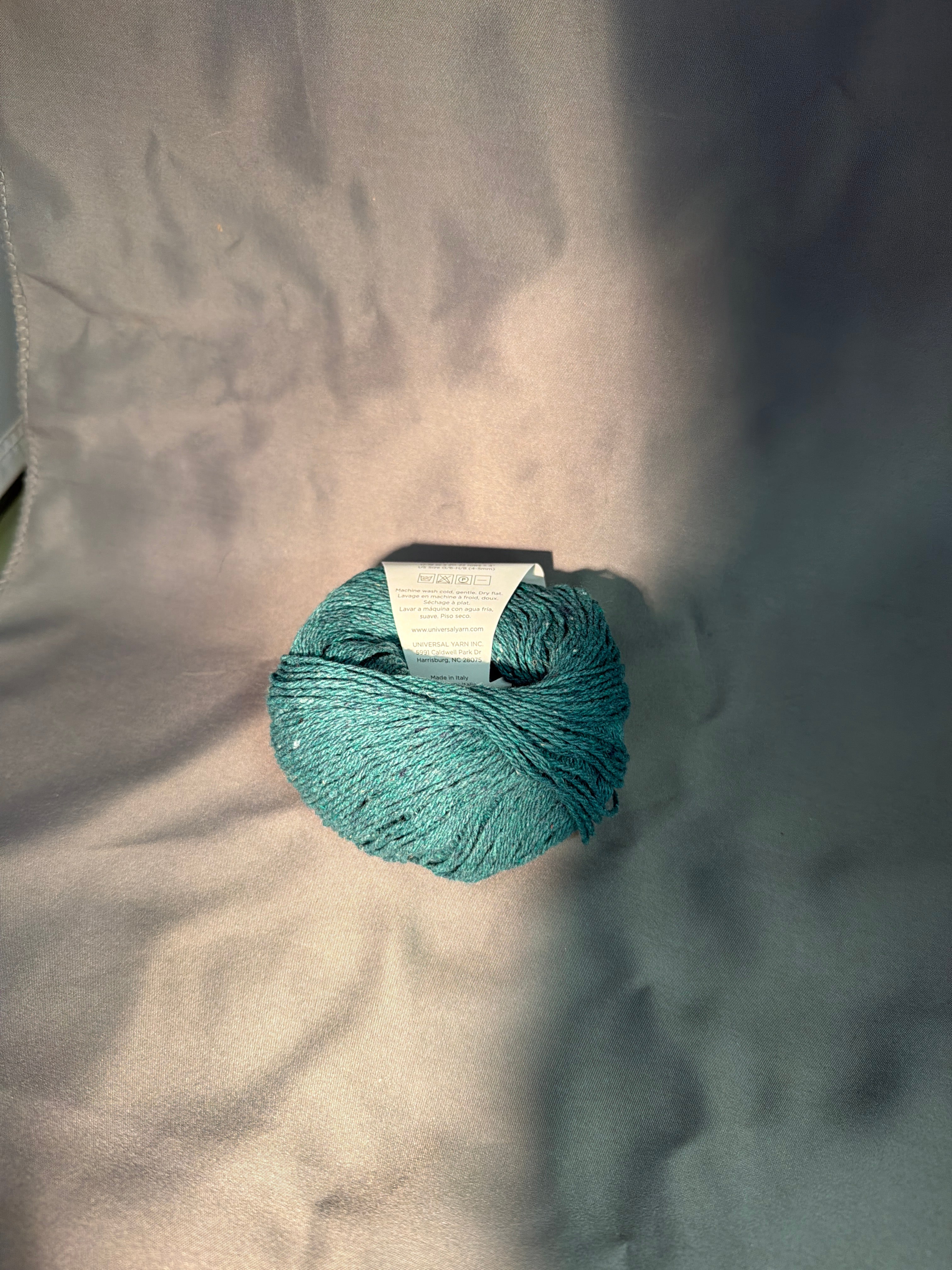Bella tweed teal color #106
