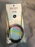 Zing fixed circular knitting needles
