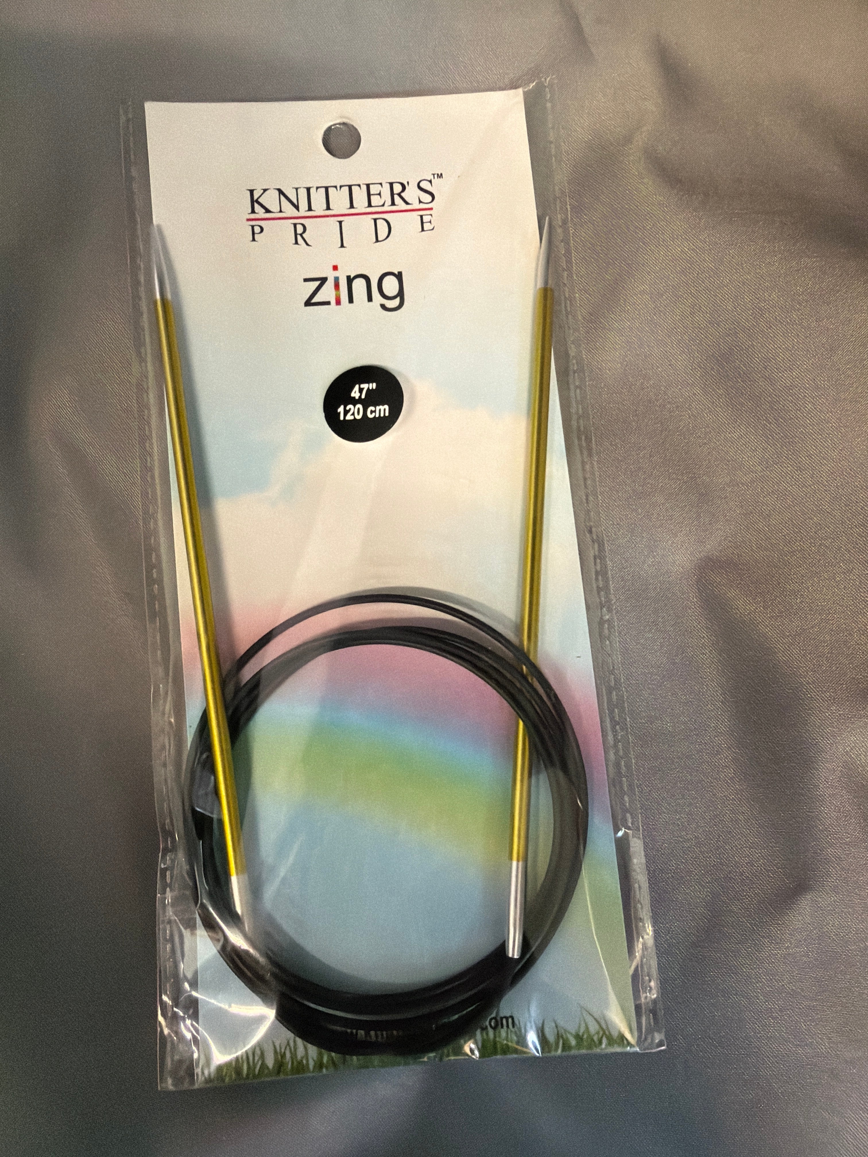 Zing fixed circular knitting needles