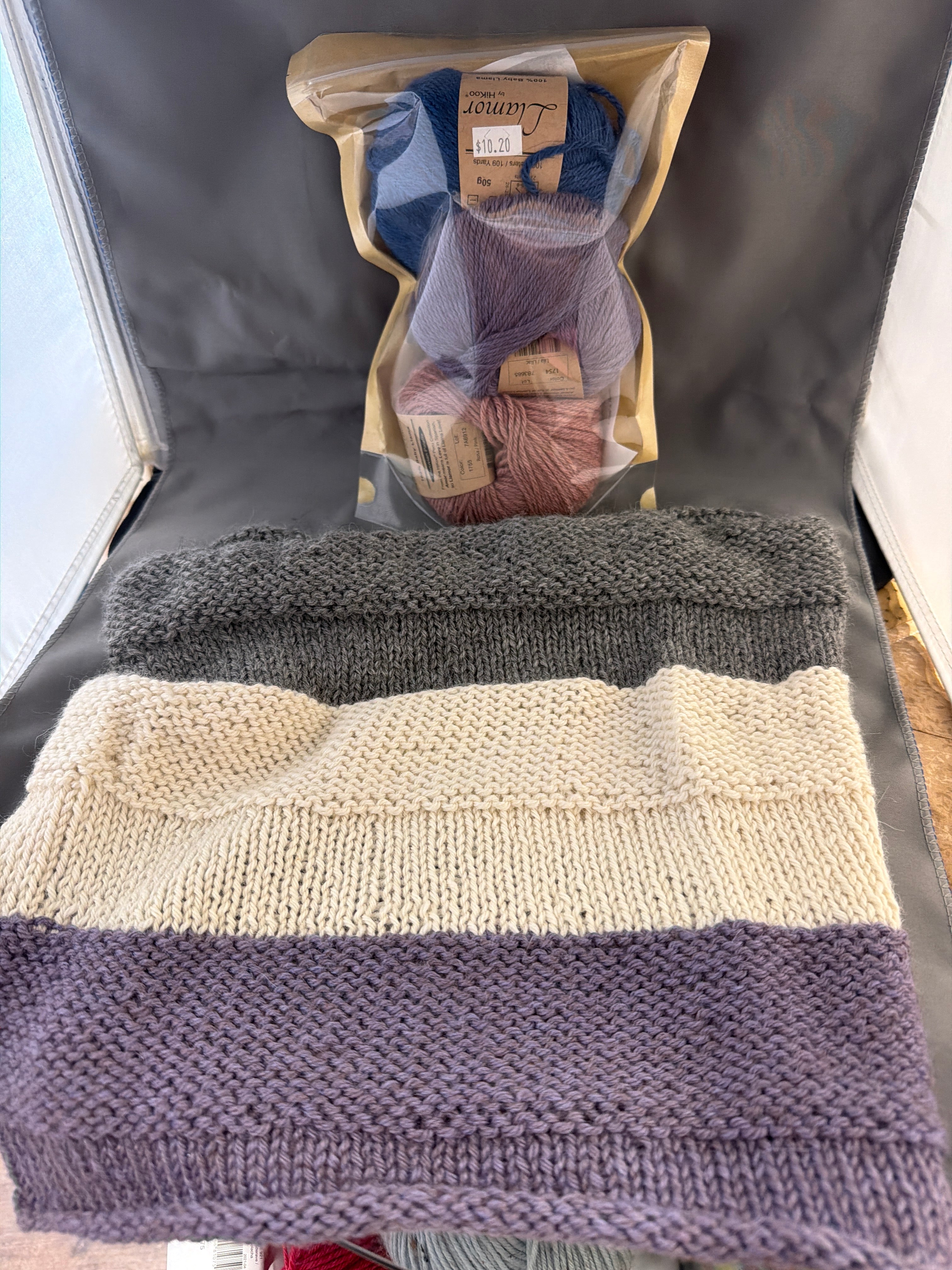3 color cowl kit with free pattern