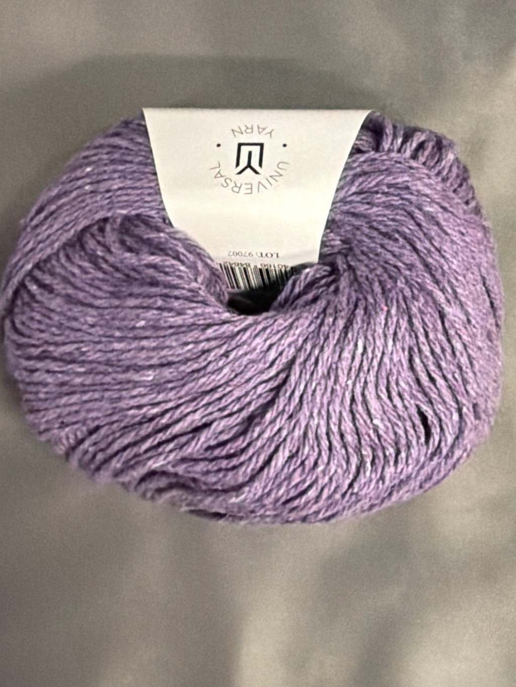 Bella tweed purple. Color # 107