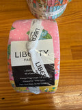 Liberty fabrics, gifts from the garden Rolie polie
