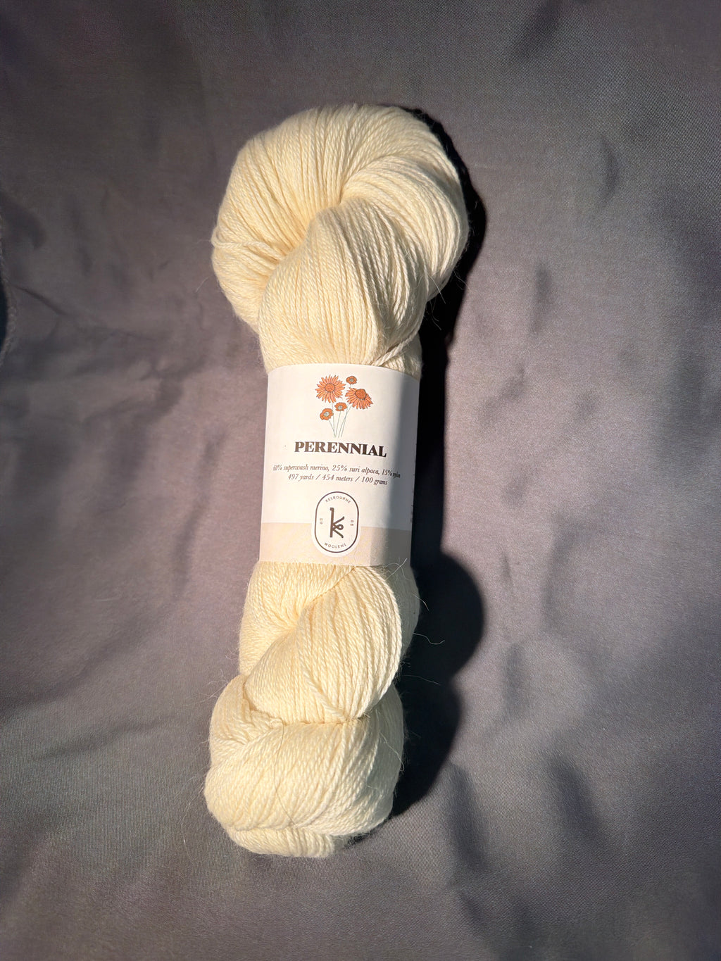 Kelbourne woolens perennial natural color 105