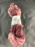Berry- day is done- hand dyed yarn