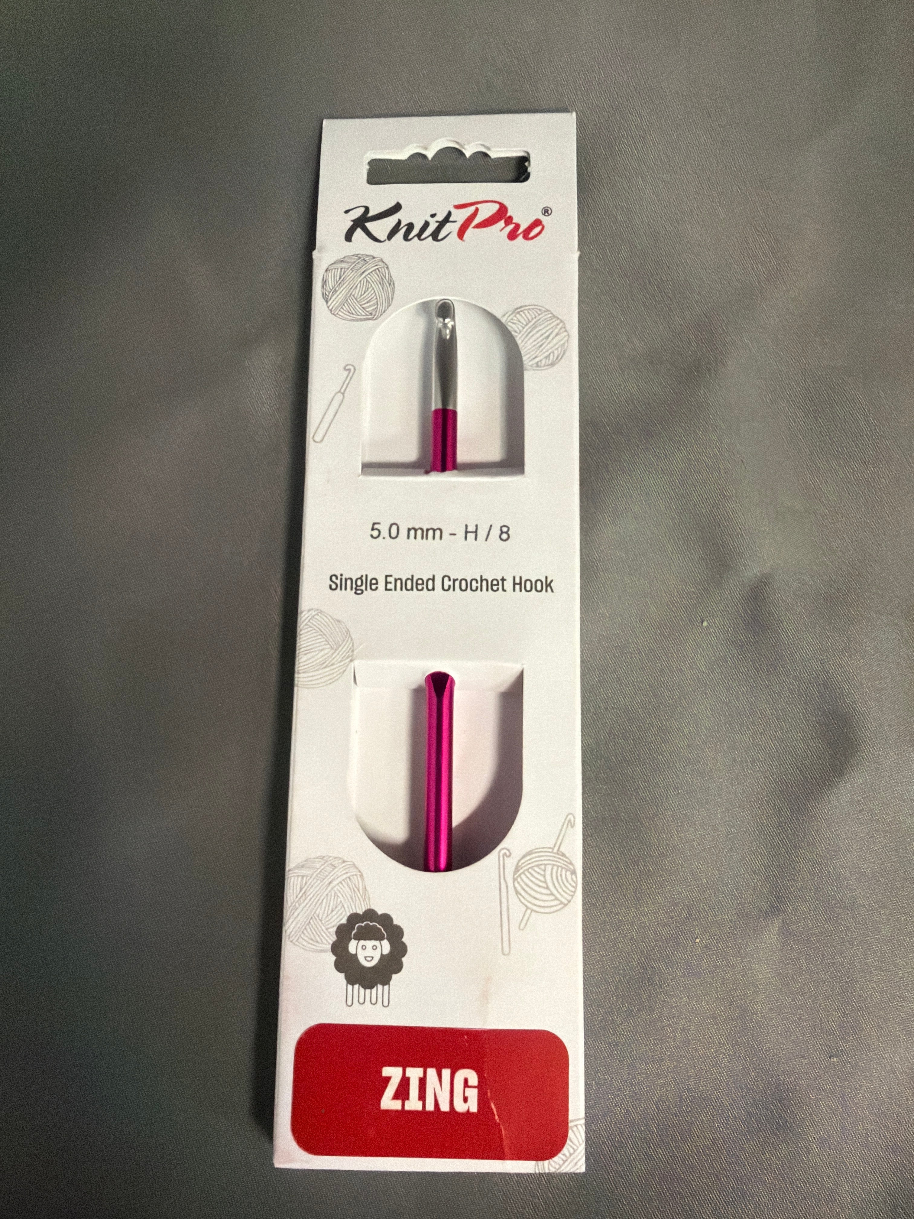 Zing crochet hook size H