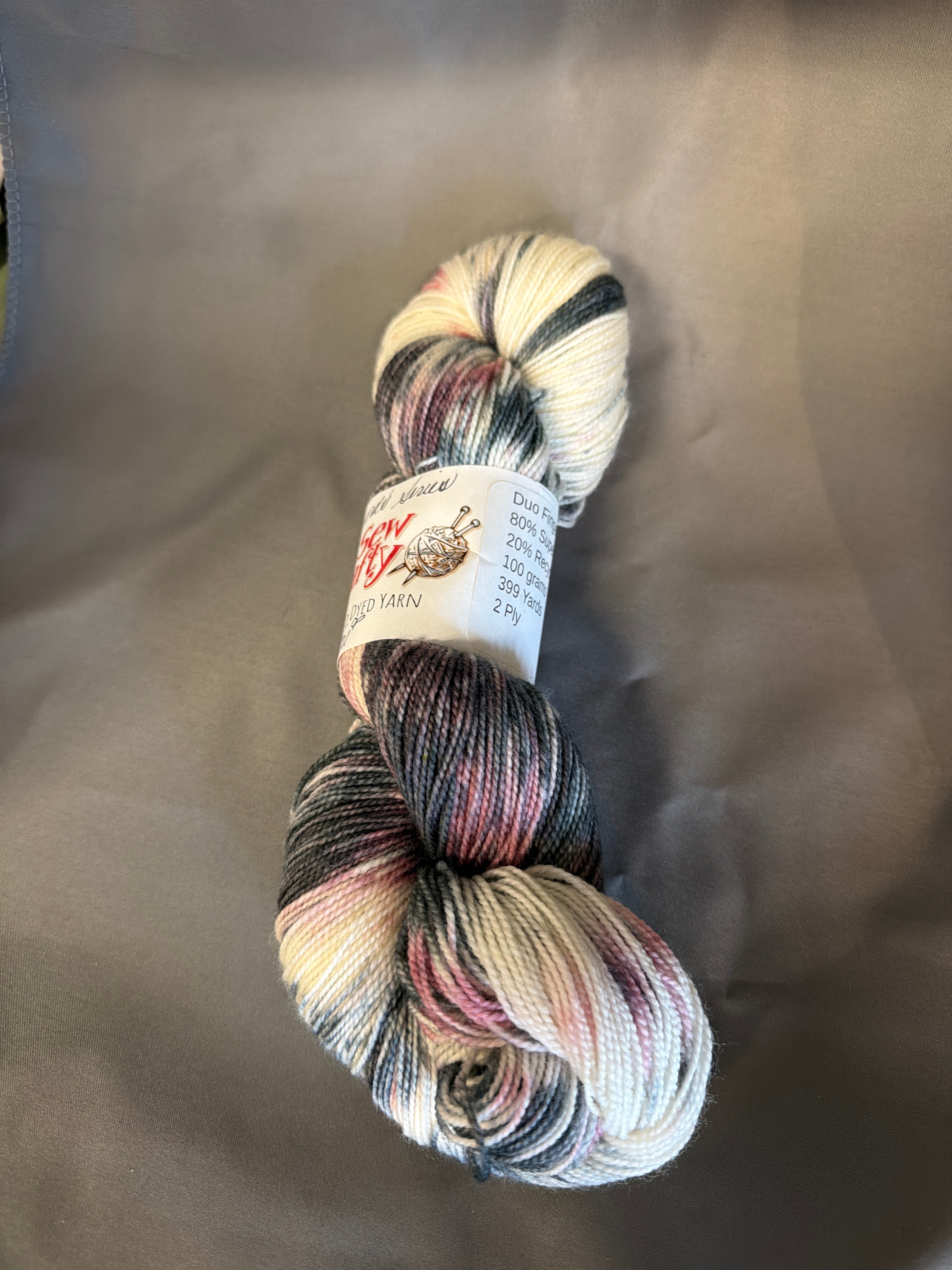 Hand dyed fingering weight yarn friends collection
