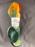 Fall foliage- hand dyed yarn
