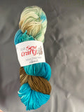 Beach - hand dyed yarn