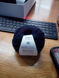 Luxury Merino Supercash Navy